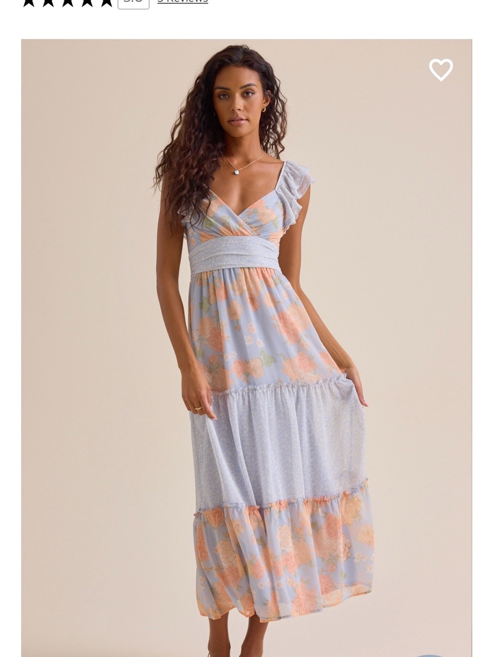 Altard State Briselle Floral Maxi Dress